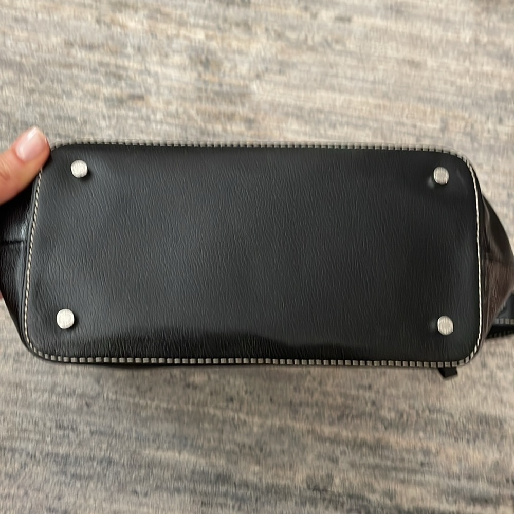 Kate Spade black leather shoulder bag - Picture 3 of 11